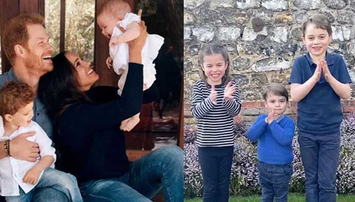 Lilibet cousins Prince George and Princess Charlotte wished her on birthday?