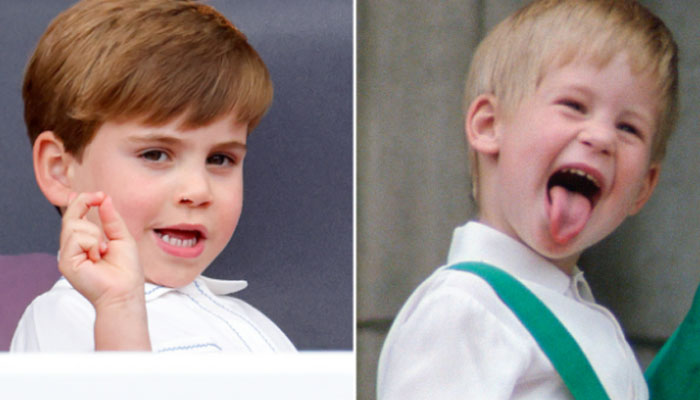 Prince Louis compared to Prince Harry after royal box antics with Kate Middleton