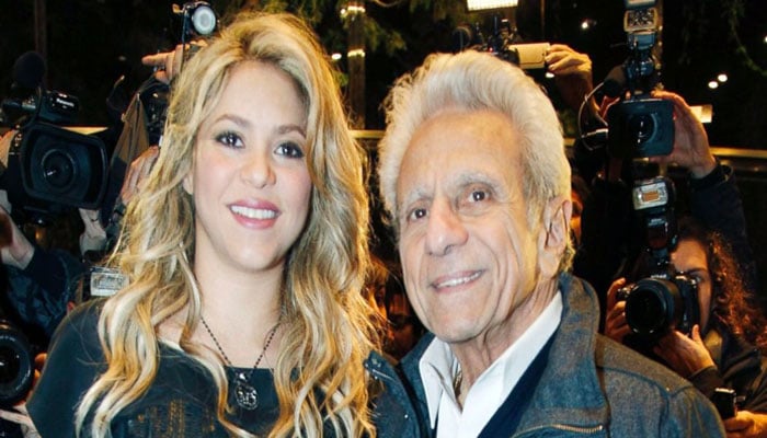 Shakira leaves fans swooning over sweet video of helping her dad recover
