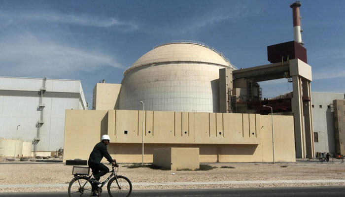 The reactor building of the Bushehr nuclear power plant, just outside the southern city of Bushehr, Iran. Photo: Mehr News Agency