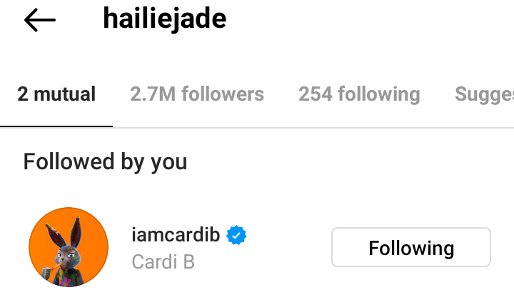 تبين أن Cardi B هي ابنة Eminem Hailie Jades من المعجبين