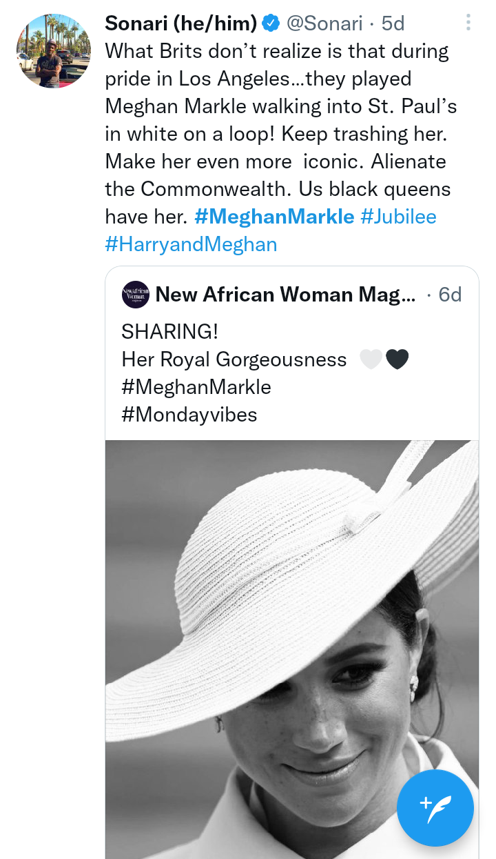 Meghan Markle trends on Twitter as fans voice support after UK visit