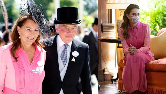 Kate Middletons mum Carole steals show at Royal Ascot as she appears with husband Michael