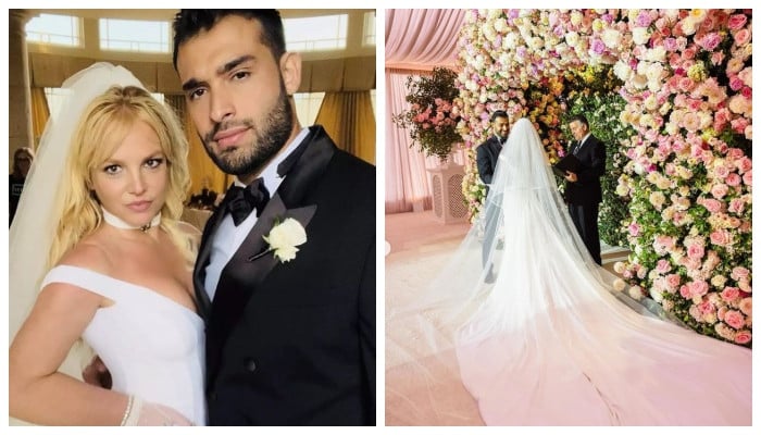 Sam Asghari memamerkan cincin cantik pasca pernikahan ‘dongeng’ dengan Britney Spears