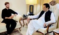 Pacer Shaheen Afridi meets Imran Khan, photo goes viral