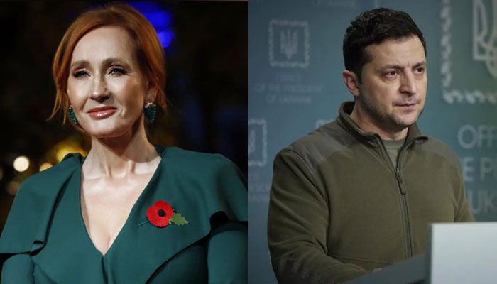 JK Rowling dupes by Russian duo imitating Ukraine’s President Zelensky on Zoom call