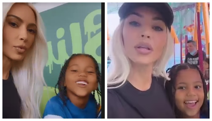Kim Kardashian turns into doting mother amid day out with 06-year-old son Saint: watch