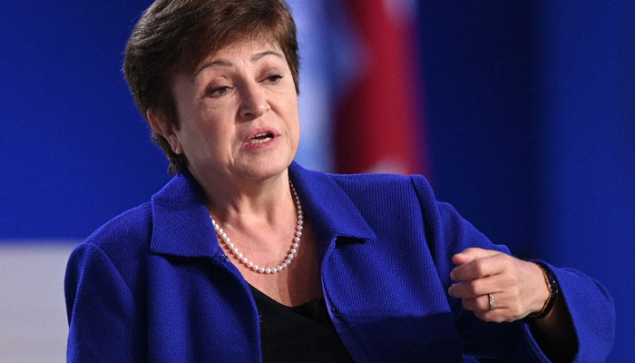 IMF managing director Kristalina Georgieva said the US must fight inflation, even if that means some pain in the short term. Photo:  AFP/File