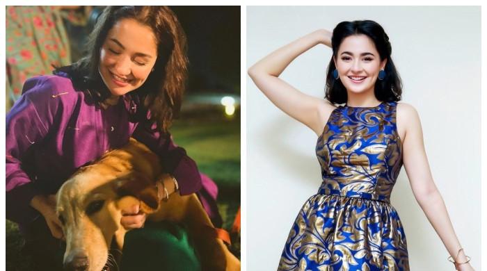 Hania Aamir strikes a cool pose with her pet dog: pic