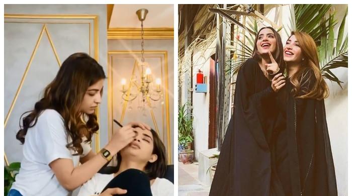 Kinza Hashmi, Saboor Aly set internet ablaze with THIS cute video: watch