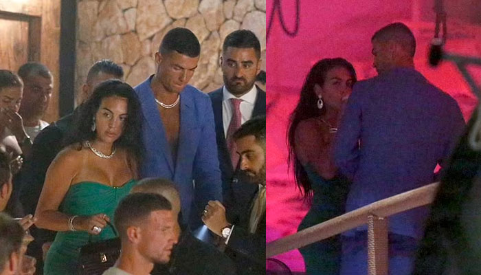 Cristiano Ronaldo spends night out in Ibiza with Georgina Rodriguez