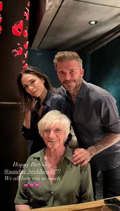 David Beckham shares rare throwback snaps to celebrate mother’s birthday