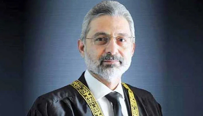 Justice Kazi Faiz Isa.  - Supreme Court of Pakistan