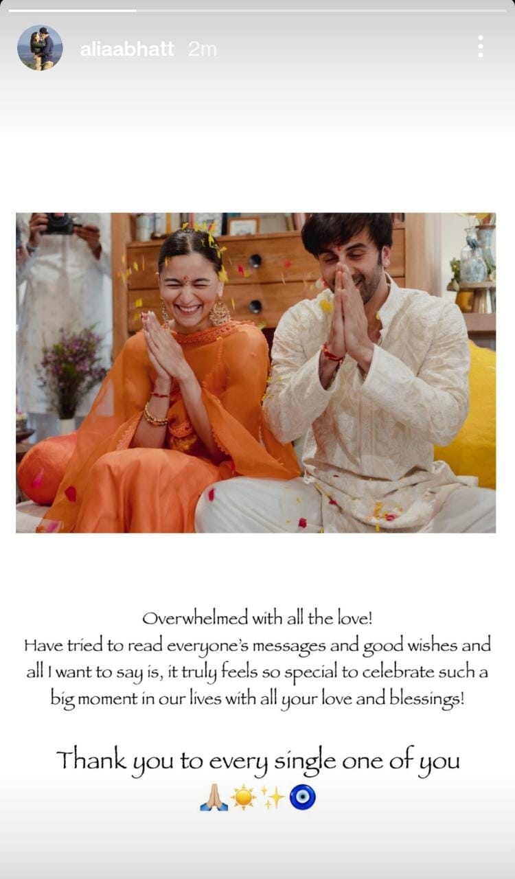 Alia Bhatt pens gratitude note for the love she received after pregnancy announcement