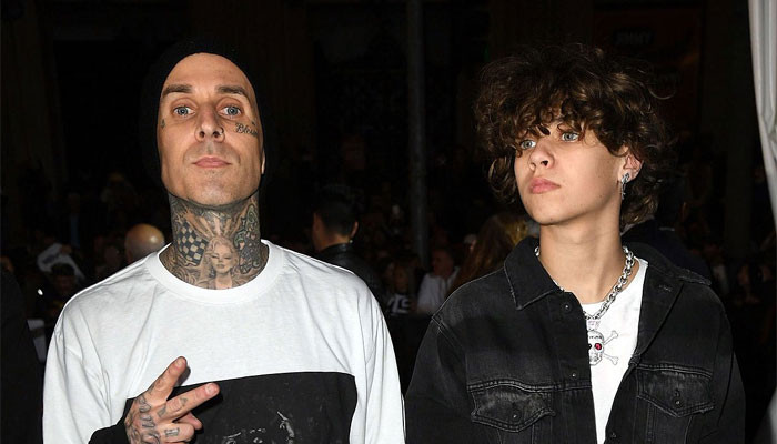 Travis Barker's son performs with MGK while dad suffers health scare