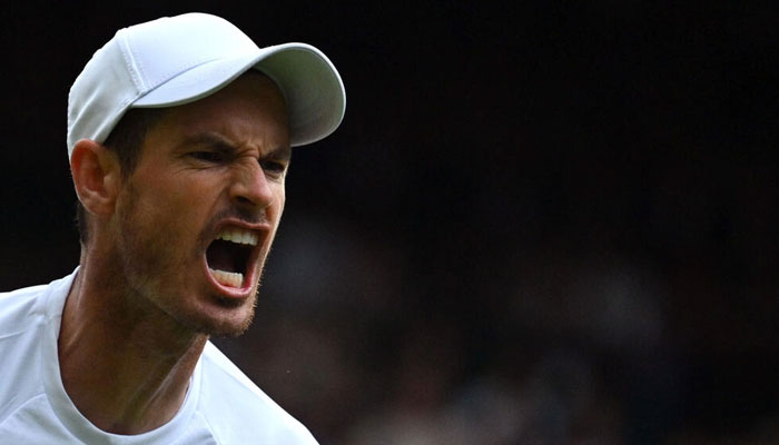 Andy Murray was beaten by John Isner in the second round at Wimbledon. Photo: AFP