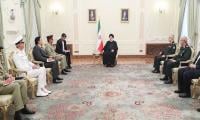 Top Pakistani Military Official Meets Iranian President