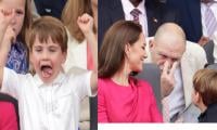 Prince Louis viral photo: Mike Tindall was keeping ‘future king’s children in line’