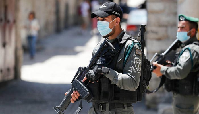 Member of the Israeli security forces patrol in Jerusalem. — AFP/File