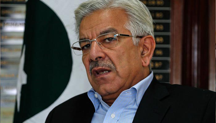 Federal Minister for Defence Affairs Khawaja Asif. — APP/File