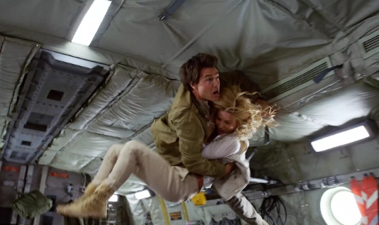 Tom Cruises Zero Gravity stunt in the Mummy