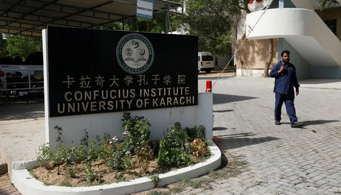 Confucius Institute inside Karachi University. -AFP/file