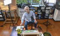 Japanese grandpa draws in following as art YouTuber
