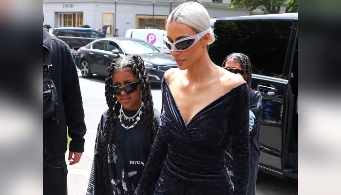 Fans praise Kim Kardashian’s daughter North West for confronting paparazzi in Paris