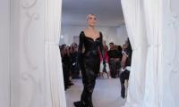 Fans mock Kim Kardashian for her ‘dead stare’ in catwalk debut at Paris Fashion Week