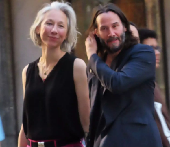 Keanu Reeves ‘all smiles’ as he cosies up with girlfriend Alexandra Grant during recent NYC outing