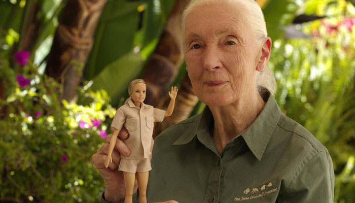 Mattel memperkenalkan Jane Goodall Barbie, lengkap dengan simpanse