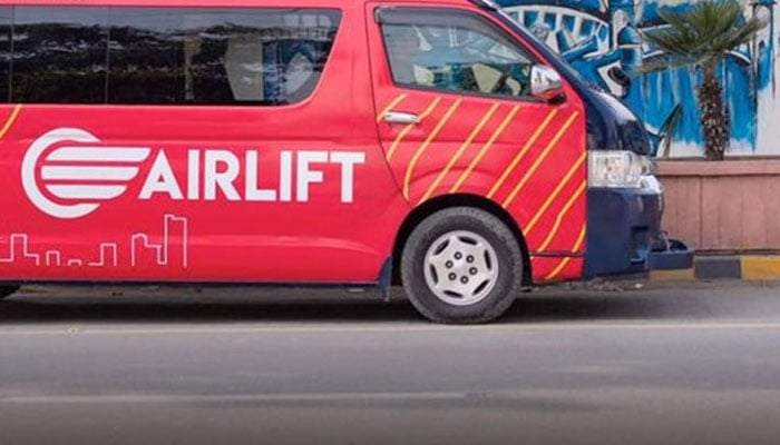 In this undated photo, an Airlift Technologies Pvt vehicle is pictured in Lahore. — Photo courtesy: Airlift Tech