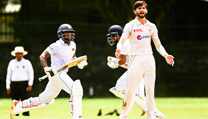 A Test series between Pakistan and Sri Lanka is in the doldrums after an emergency has been imposed in the island. Photo: PCB