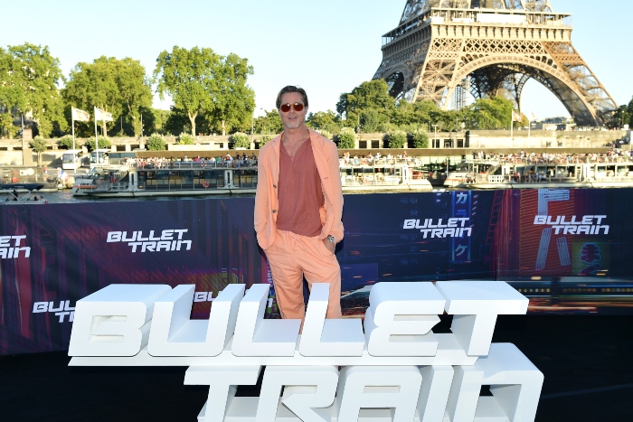 Brad Pitt redefines glamor in orange blazer as he promotes ‘Bullet Train’ In Paris