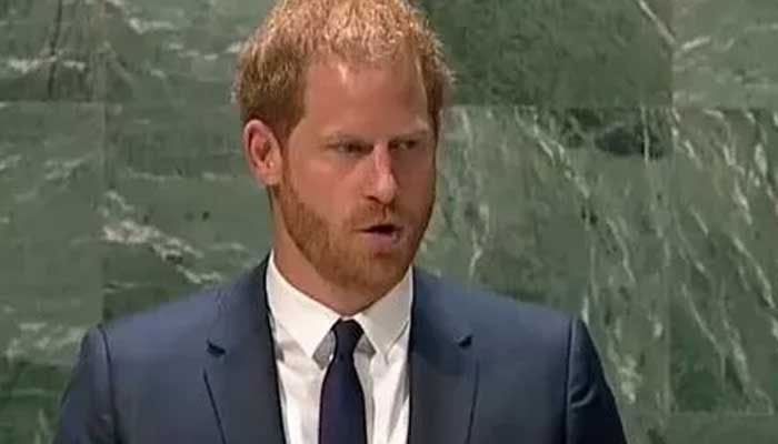 Prince Harry spotted in self-righteous anger during UN speech: Expert