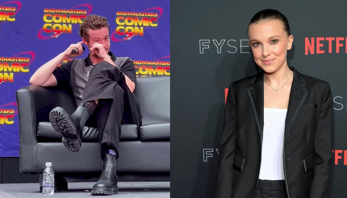 Video: Millie Bobby Brown showers Joseph Quinn with praise at comic con