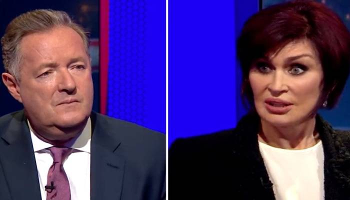 Sharon Osbourne takes hilarious dig at hubby Ozzy’s absence on Piers Morgan show