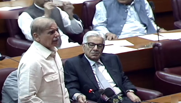 PM Shehbaz addresses National Assembly session