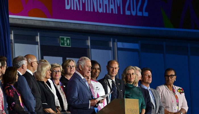 Prince Charles officially opens Commonwealth Games