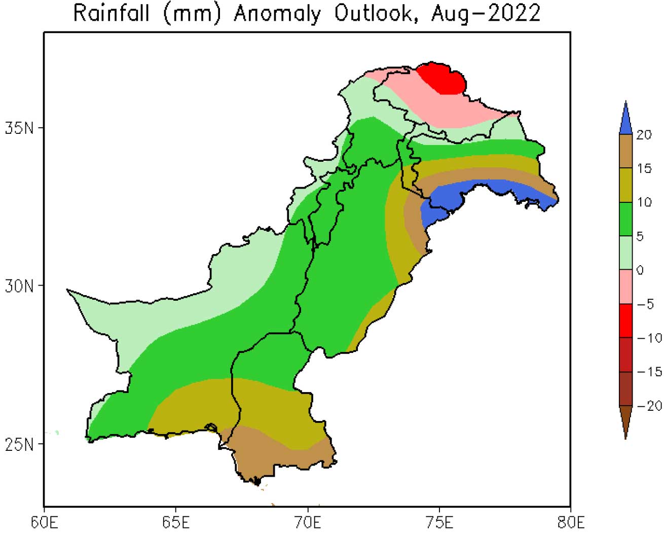 PMD issues outlook for August 2022.