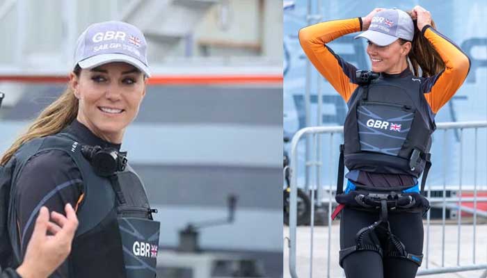 Kate Middleton stuns as she flaunts her athletic physique during a thrilling sailing exhibition race