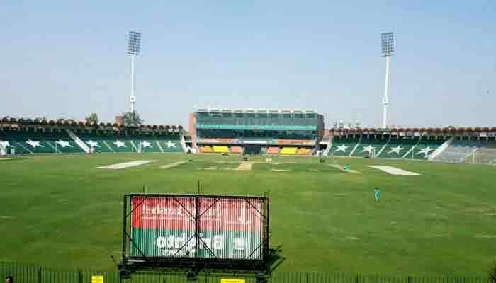 A view of Gaddafi Cricket Stadium in Lahore. -Courtesy PCB
