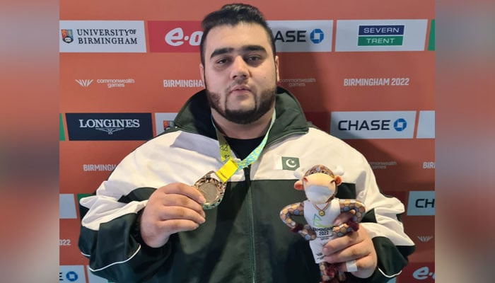 Nooh Dastagir wins maiden gold medal for Pakistan in Commonwealth Games 2022