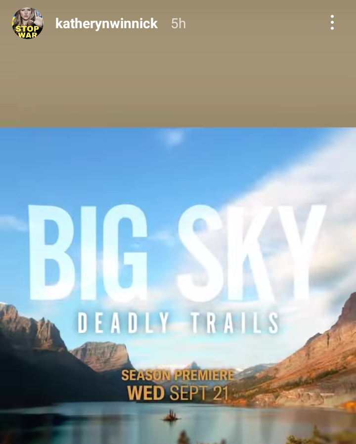 Katheryn Winnick shares release date for season premier of Big Sky