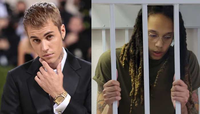 Justin Bieber offers help to Brittney Griner after WNBA star sent jail