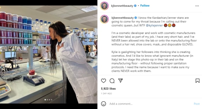 Kylie Jenner addresses ‘unsanitary’ lab pics trolling, ‘I would never bypass protocols’