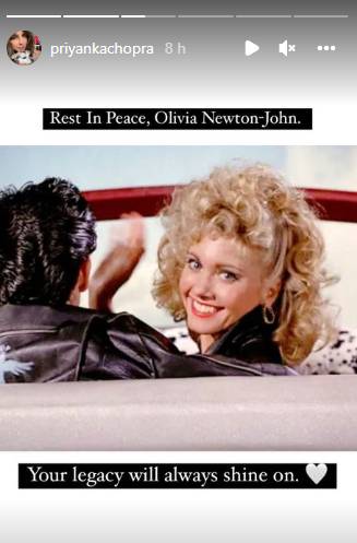 John Travolta, Priyanka Chopra and Hugh Jackman pay homage to iconic Olivia Newton-John