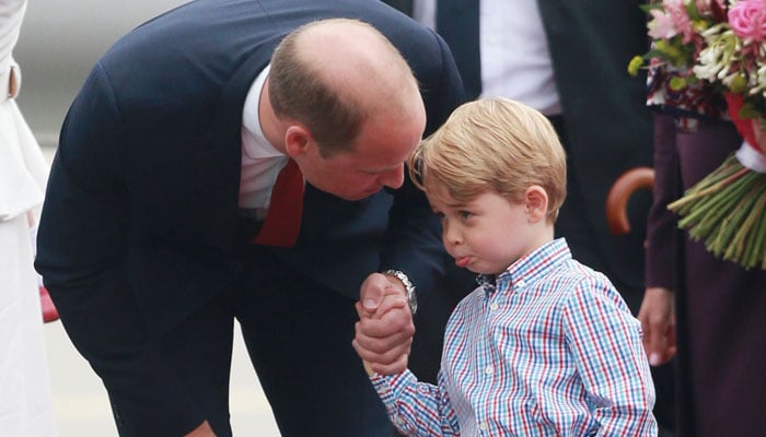 How Prince William ‘curates’ Prince George’s public appearance