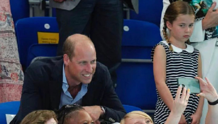 Princess Charlotte is making headlines after her reaction to dad Prince William taking selfies went viral
