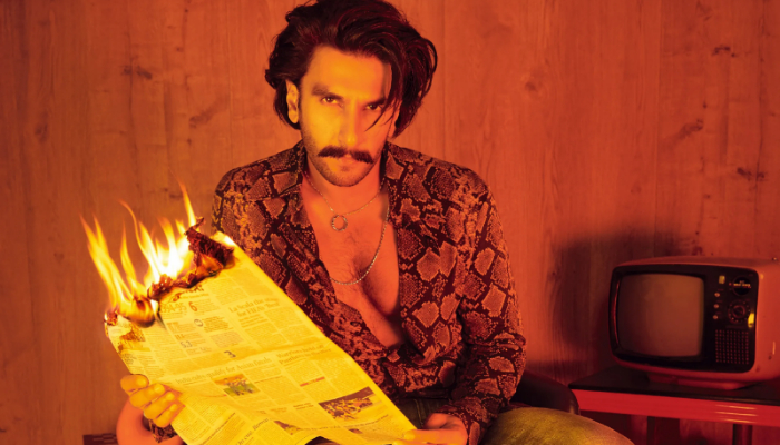 Ranveer Singh is known for his quirky dressing sense, and seems like he took it too far this time